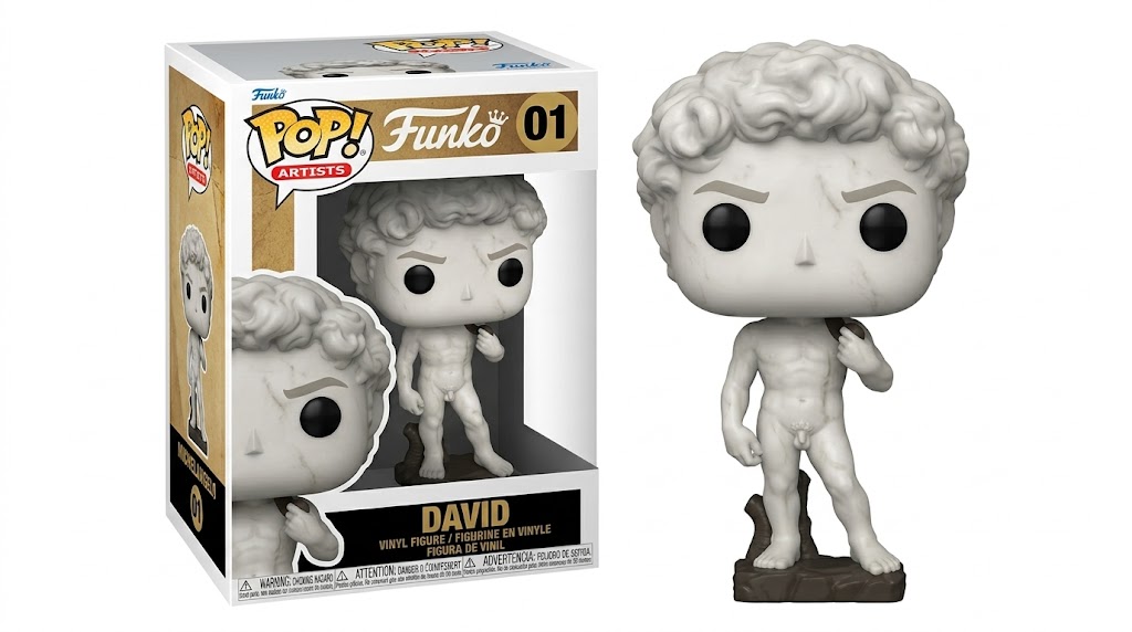 Funko del David de Miguel Angel