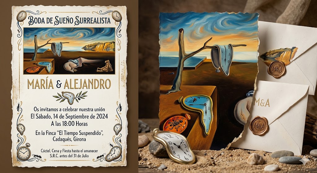 invitación de boda (pack de 50)